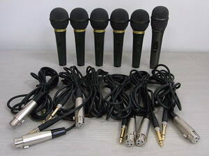 ♥♥audio-technica マイクロホンAT-VD3/AT-PV500 計6本セット♥♥