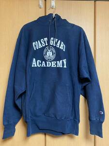 90s Champion REVERSE WEAVE / COAST GUARD ACADEMY パーカー XXL メキシコ製 / チャンピオン ミリタリー 軍物 リバースウィーブ