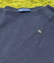 美USED品！セントジェームス ウエッソン 紺 ネイビー カットソー Saint James OUESSANT solid NAVY T5 ML _画像2