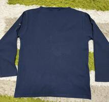 美USED品！セントジェームス ウエッソン 紺 ネイビー カットソー Saint James OUESSANT solid NAVY T5 ML _画像4