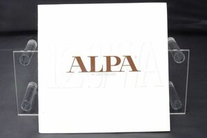 カタログ 価格表 ● ALPA 12S WA SWITZERLAND view finder camera アルパ 日本語版 資料 ファインダー 中判 コレクション スイス #902
