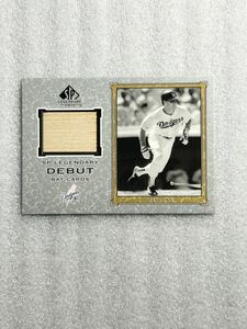 スティーブ　サックス （Steve Sax）　GAME USED BAT CARD MLB バット　カード　ドジャース　アスレチックス　ヤンキース