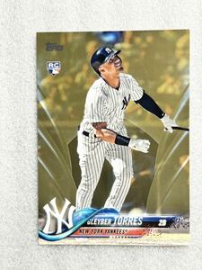 RC グレイバー　トーレス　Gleyber Torres topps MLB RCカード ヤンキース　