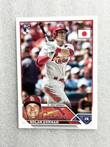 【RC】　ノーラン　ゴーマン　（Nolan Gorman）　topps MLB RC カード　カージナルス