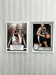 【RC】　ジェレミー　ソーハン　（Jeremy Sochan）　panini NBA カード　サンアントニオ・スパーズ 　San Antonio Spurs 合計2枚