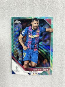 【199枚限定】　セルヒオ・アグエロ（Sergio Agero ）【199シリ】　topps card カード　サッカー