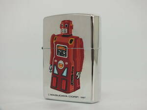 未使用 ZIPPO ジッポー ジッポ ライター MASUDAYA CORP. 1997 増田屋 ロボット シリーズ