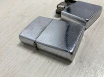 1ta61 ZIPPO ジッポー 2点まとめて 銀 シルバー 現状品 喫煙具 着火未確認_画像3