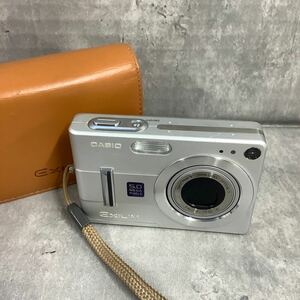1Y20 CASIO EXILIM EX-Z55 カシオ エクシリム コンパクトデジタルカメラ デジタルカメラ デジカメ MEGA PIXELS 5.0 シルバー ケース付き