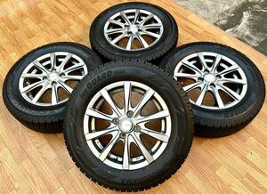 GRASS 14インチ アルミホイール＆YOKOHAMA 2021年製 175/70R14 4本セット★ヤリス アクア ヴィッツ ポルテ フィット ノートマーチ スイフト