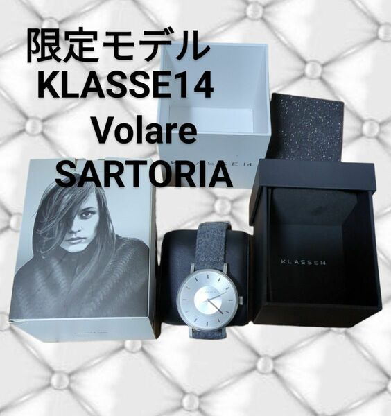 新品　限定モデル　KLASSE14　Volareクラス14　SARTORIAシリーズ　時計 腕時計 42mm FLANNEL 