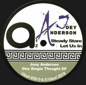 Binh Play！　Joey Anderson - One Single Thought ハウス・テクノ