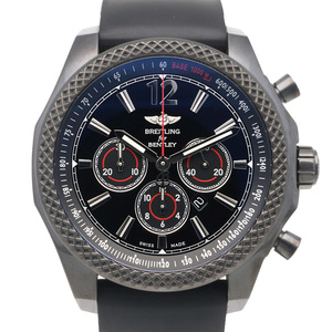 ブライトリング ベントレー 42 ミッドナイトカーボン 腕時計 時計 ステンレススチール M41390 自動巻き メンズ 1年保証 BREITLING 中古
