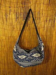 ⑤ new goods * man and woman use * weave pattern * cotton material * easy *3WAY bag 
