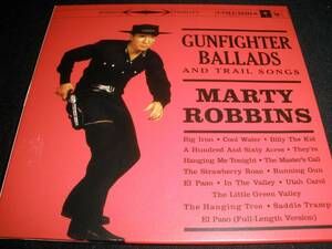 マーティ・ロビンス ベスト カントリー バラード Marty Robbins Gun Fighter Ballads and Trail Songs オリジナル 紙ジャケ 美品