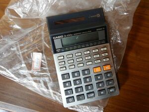 CASIO カシオ電卓　昭和レトロfx-650 SCENTIFIC CALCULATOR 10 DIGIT 日本製　10X16H2.7CM MADE IN JAPAN