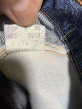 希少サイズ W36 70s リーバイス 505 66後期 ボタン裏8 USA製 ヴィンテージ デニム levi's 501 XX BIG E 66前期 赤耳 606 502 60s_画像5