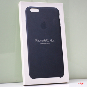 Apple iPhone 6s Plus, iPhone 6 Plus 用 アップル 純正 レザーケース ミッドナイトブルー 本物 Apple純正品 未開封品 iPhone6sPlusケース