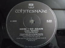 UK12' Whitesnake/Here I Go Again-USA Single Remix_画像3