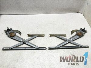 AE86 レビン トレノ 純正 ウインドウレギュレーター 左右セット 手動 クルクル窓 ハチロク 2ドア 3ドア GT GT-V TOYOTA トヨタ 旧車