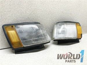 AE86 レビン 前期 純正 コーナーレンズ ウインカー 左右セット KOITO 12-203 灯火類 ハチロク GT GT-V GT-APEX TOYOTA トヨタ 旧車