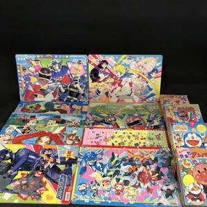 S367【まとめ売り】欠品あり かるた ジグソーパズル セーラームーン おじゃる丸 ウルトラマン ドラえもん 他 レトロ コレクション 現状品