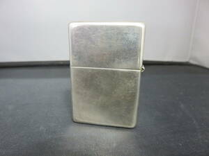 ZIPPO ライター STERLING 2001 ジッポ MADE IN U.S.A. 経年品【火花確認・ジャンク扱い】