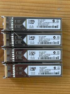 4本セット Cisco シスコ 純正 GLC-SX-MMD Transceiver Module 10-2626-01