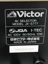 victor ビクター JX-S777 AVセレクター _画像7