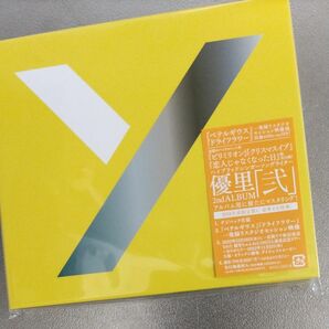 初回生産限定盤C Blu-ray付 デジパック仕様 優里 CD+Blu-ray/弐 23/3/29発売 新品未開封