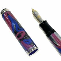 Pelikan ペリカン ピカデリーサーカス 万年筆 史跡シリーズ M620 2006年発売 ペン先M 18C/750 筆記用具 限定モデル レア 送料無料_画像3