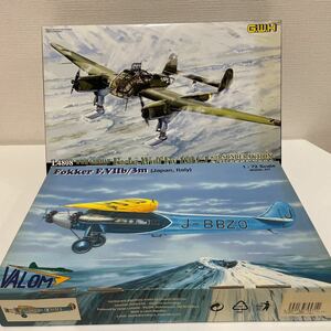 1円〜【未組立】Valom 72071 1/72 Fokker F.VIIB/3m Japan, Italy /G.W.H kit no. L4808 1/48 Focke-Wulf Fw 189 A-1