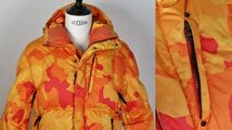 KRU クルー 迷彩 ダウン ジャケット XS camo down jacket イタリア製 b7629_画像2