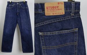 USA製 紺タグ OLD STUSSY ステューシー デニム パンツ 30 b7600