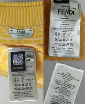 FENDI フェンディ 総柄 カリグラフィー ニット カーディガン トップス 40 スカート 38 セット FZC882 FZQ637 b7458_画像10