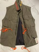 Greg Lauren グレッグローレン PAUL & SHARK 新品 コラボ ベスト ジレ TYPOON 20000_画像1