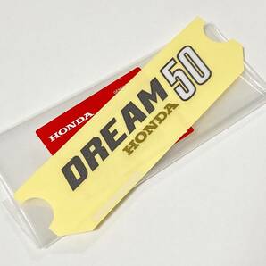 ドリーム50 純正 サイドカバー マーク 〇 ● ☆ デカール CB50 DREAM50 新品 ホンダ HONDA