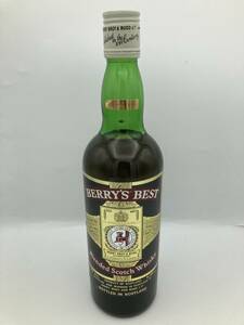 大黒屋★古酒★【未開栓】BERRY'S BEST ベリーズベスト750ml 43% ブレンデッドスコッチウイスキー BLENDED SCOTCH WHISKY