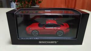 美品◆ミニチャンプス◆1/43 ◆ポルシェ 911 ターボ◆Porsche 911 turbo◆