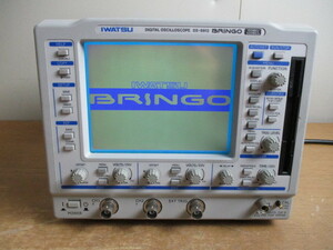 IWATSU BRINGO DIGITAL OSCILLOSCOPE DS-8812 100MHz 500MS/s 通電確認済み ※ジャンク品※【B-50】