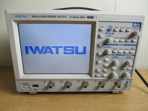 IWATSU DIGITAL OSCILLOSCOPE DS-5314 100MHz 1GS/s 通電確認済み ※ジャンク品※【B-51】