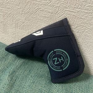 ZERO HALLIBURTON × UNITED ARROWS GOLF ヘッドカバー パターカバー ネイビー