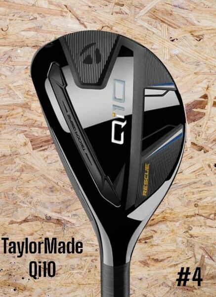 TaylorMade テーラーメイド Qi10 レスキュー UT #4 R 左打ち レフティ