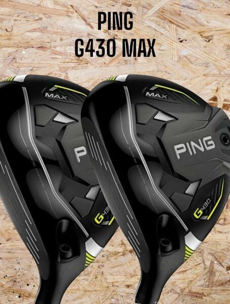 PING ピン G430 MAX FW 2本セット #3 #5 TOUR 2.0 CHROME 65 左打ち レフティ