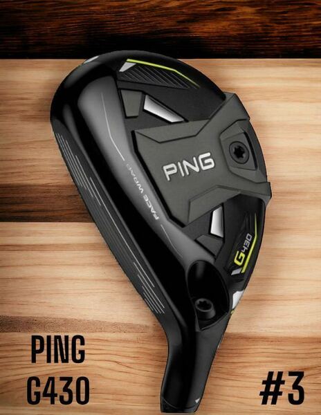 PING ピン G430 HYBRID UT #3 S 左打ち レフティ