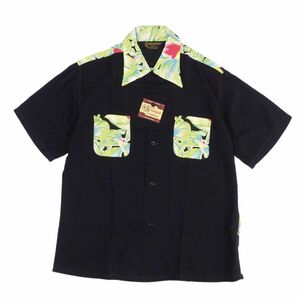 未使用 サンサーフ Sun Surf シャツ アロハシャツ 半袖 ショートスリーブ 東洋エンタープライズ トップス メンズ L cf01or-rm05f08420