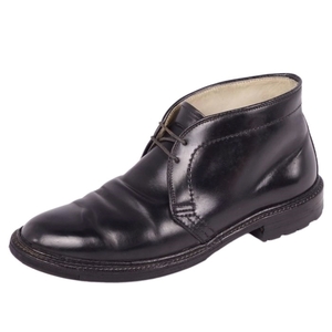 オールデン Alden ブーツ チャッカブーツ 1340C プレーントゥ コードバン シューズ 靴 メンズ 7(25cm相当) ブラック cf01ol-rm10c14278