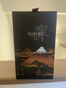 サントリー 響 21年 意匠ボトル 富士風雲図 ウイスキー 700ml 43度 ウイスキー 箱 冊子付サントリーオープン記念ボトル 古酒 響 SUNTORY 