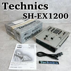 【美品】Technics SH-EX1200 / テクニクス　オーディオミキサー　 DJミキサー　 DJ機器　シルバー　《USED》