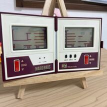 (美品) Nintendo GAME WATCH ゲームウォッチ マリオブロス マリオブラザーズ MARIO BROS MW-56 1983年 ビンテージ 動作確認、消毒済み_画像2